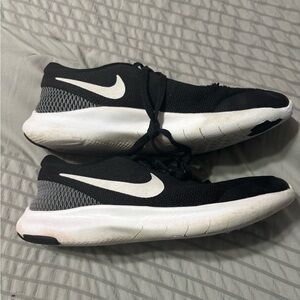 Nike Black and White Athletic Shoes